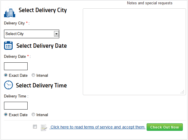 Products: Product Delivery Date