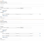 Pro shipment plugin: Creating a rule